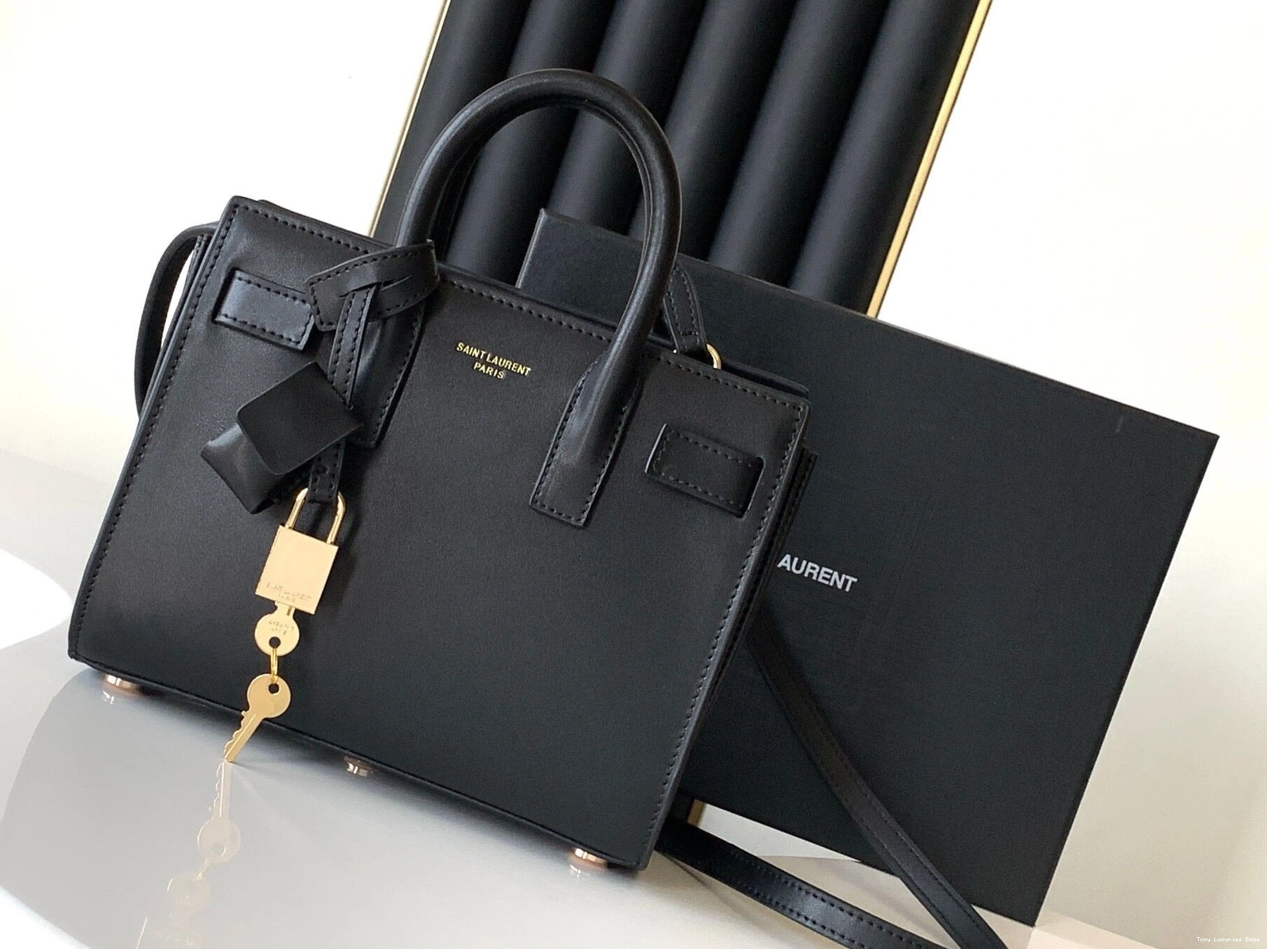Tony Luxuries NANO SMOOTH LEATHER SAC DE YSL IN JOUR 0814